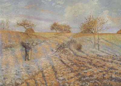 Camille Pissaro Harfrost (mk06) Norge oil painting art